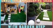 BEST COLLECTION! 30+ Small Yard Landscaping Ideas With Garden Step