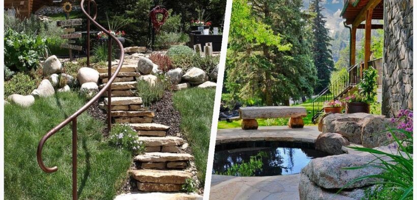 75 Rustic Landscaping Design Ideas You'll Love 😊