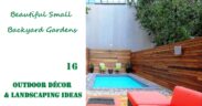 Beautiful Small Backyard Gardens | OUTDOOR DECOR & LANDSCAPING IDEAS #16