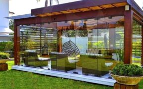Patio Design Ideas 2023 Backyard Garden Landscaping ideas House Exterior décor /Terrace Pergola idea