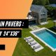Light Grey Porcelain Pavers and Copings NY - Backyard Makeover, Landscaping Ideas, Pool Cooping