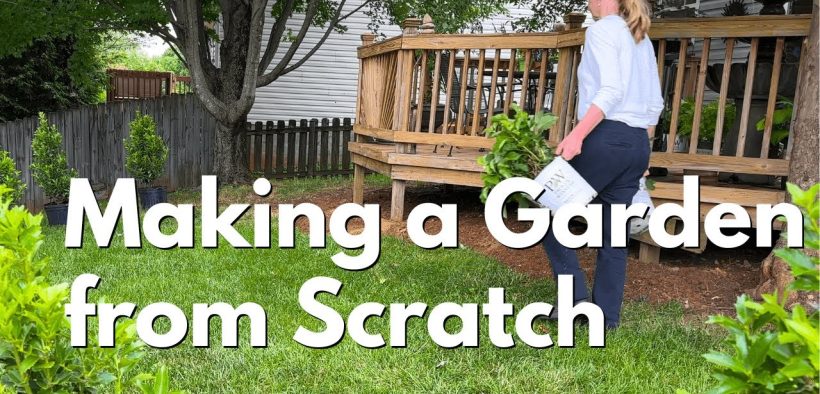 Garden Design Ideas for Home Gardeners - A Garden From Scratch